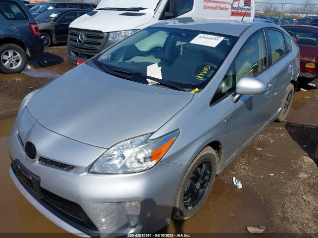 JTDKN3DU6F0476707 Toyota Prius Three