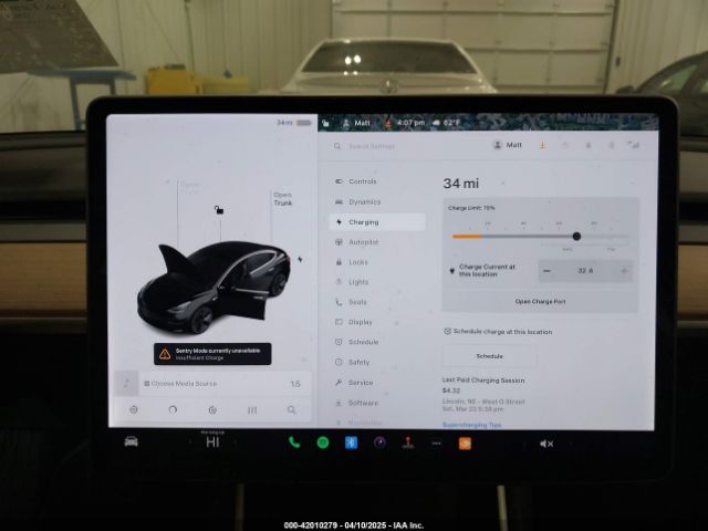 5YJ3E1EAXJF156572 Tesla Model 3 Long Range/mid Range
