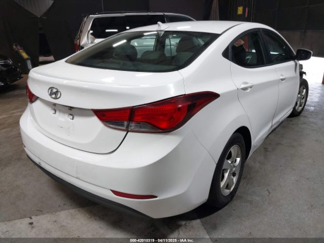 5NPDH4AE6EH518698 Hyundai ELANTRA SE
