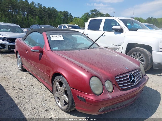 Продаж на аукціоні авто 2002 Mercedes-benz Clk 430, vin: WDBLK70G52T102472, номер лоту: 42010329
