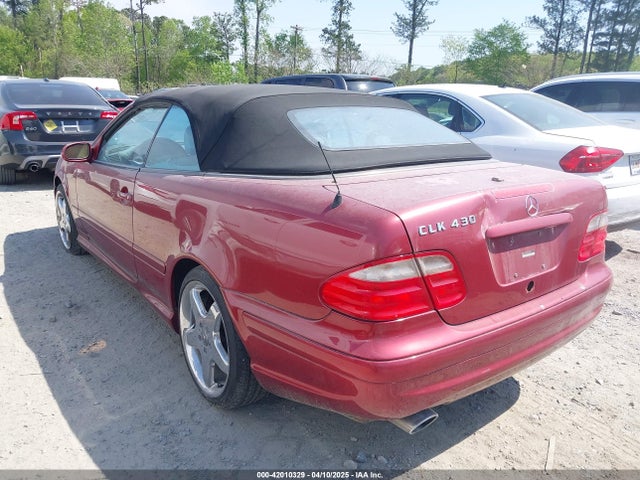 Продаж на аукціоні авто 2002 Mercedes-benz Clk 430, vin: WDBLK70G52T102472, номер лоту: 42010329