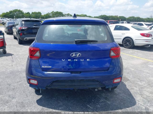 KMHRB8A39MU103386 Hyundai Venue Se