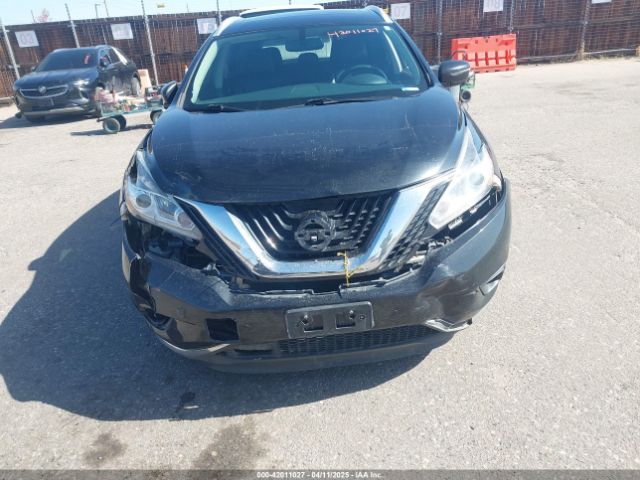 5N1AZ2MH3JN173520 Nissan Murano Platinum