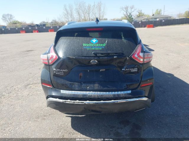 5N1AZ2MH3JN173520 Nissan Murano Platinum