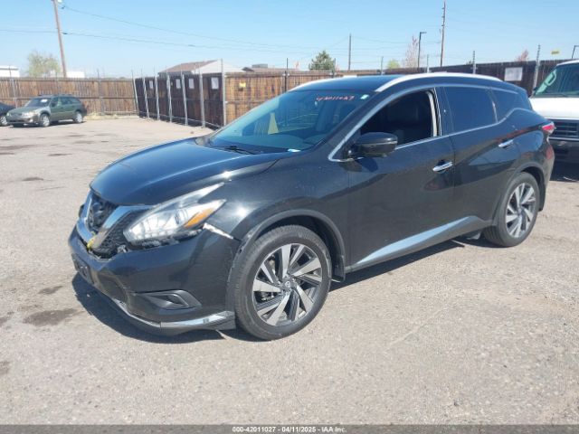 5N1AZ2MH3JN173520 Nissan Murano Platinum