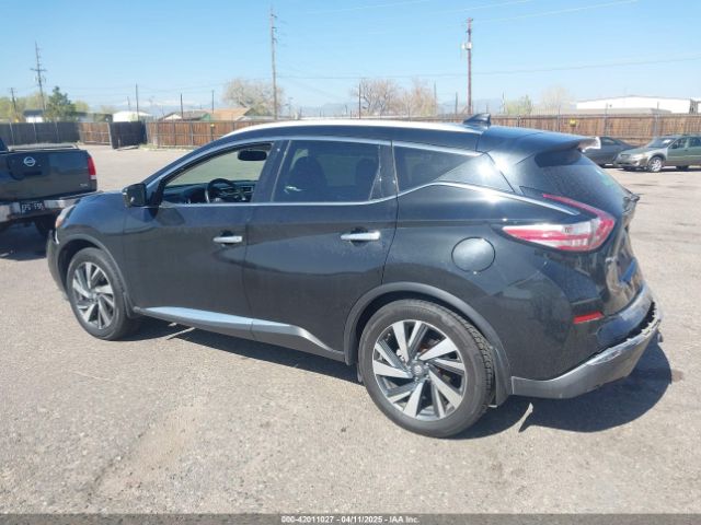 5N1AZ2MH3JN173520 Nissan Murano Platinum