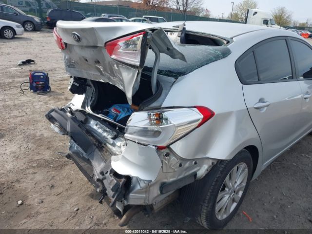 KNAFX4A61E5081257 KIA FORTE LX