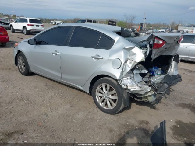 KNAFX4A61E5081257 KIA FORTE LX