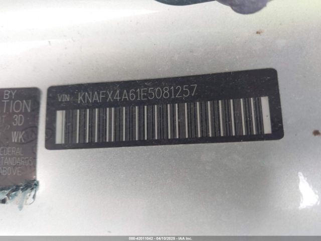 KNAFX4A61E5081257 KIA FORTE LX