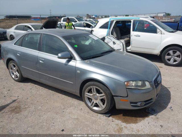 2007 AUDI A4 WAUDF78E07A030772
