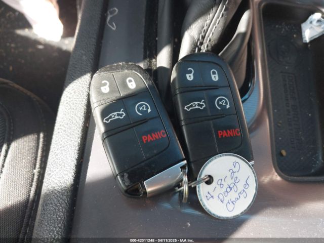 2C3CDXBGXMH659892 Dodge Charger Sxt Rwd