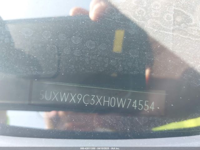 5UXWX9C3XH0W74554 BMW X3 Xdrive28i