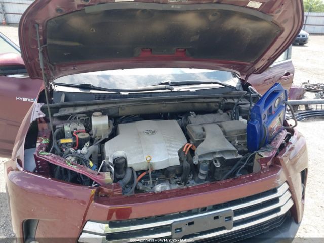 5TDDGRFH7JS046664 Toyota Highlander Hybrid Limited Platinum
