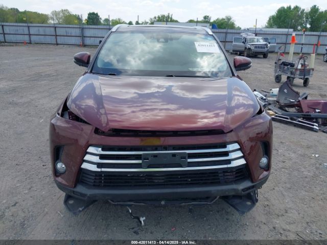 5TDDGRFH7JS046664 Toyota Highlander Hybrid Limited Platinum