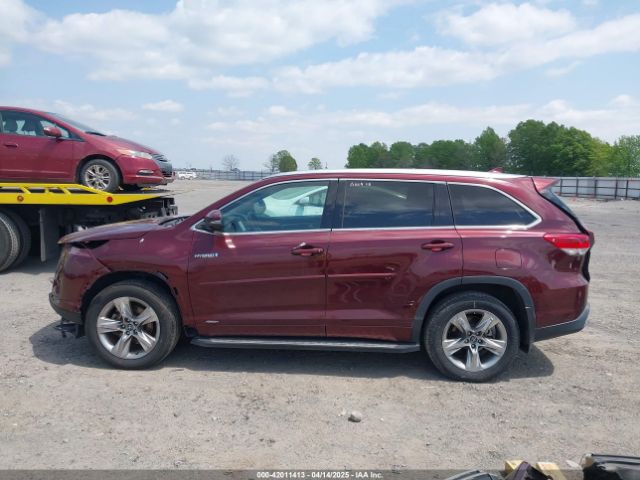 5TDDGRFH7JS046664 Toyota Highlander Hybrid Limited Platinum