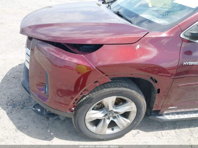 5TDDGRFH7JS046664 Toyota Highlander Hybrid Limited Platinum