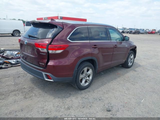 5TDDGRFH7JS046664 Toyota Highlander Hybrid Limited Platinum
