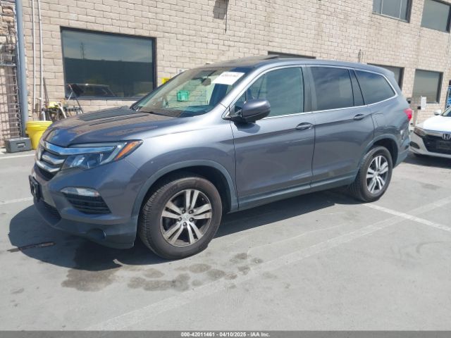 5FNYF6H69GB112112 Honda Pilot Ex-l