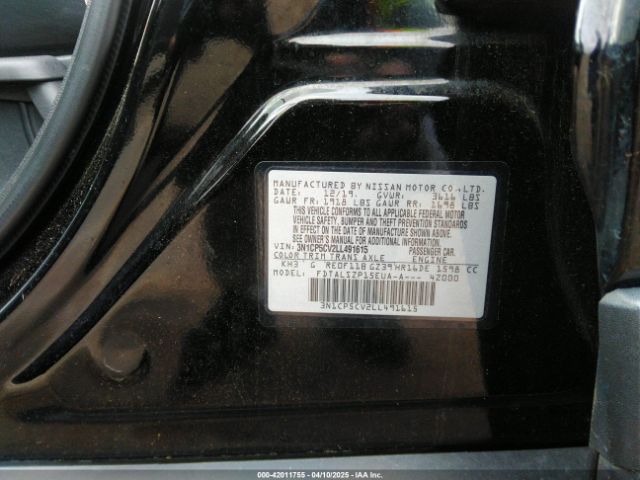 3N1CP5CV2LL491615 Nissan Kicks Sv Xtronic Cvt