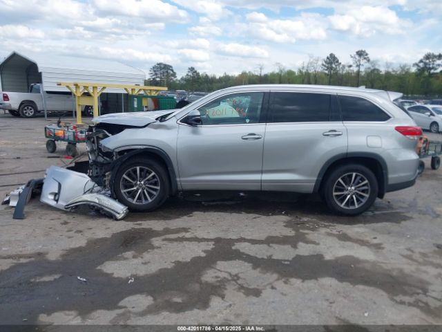 5TDJZRFH5HS518044 Toyota Highlander Xle