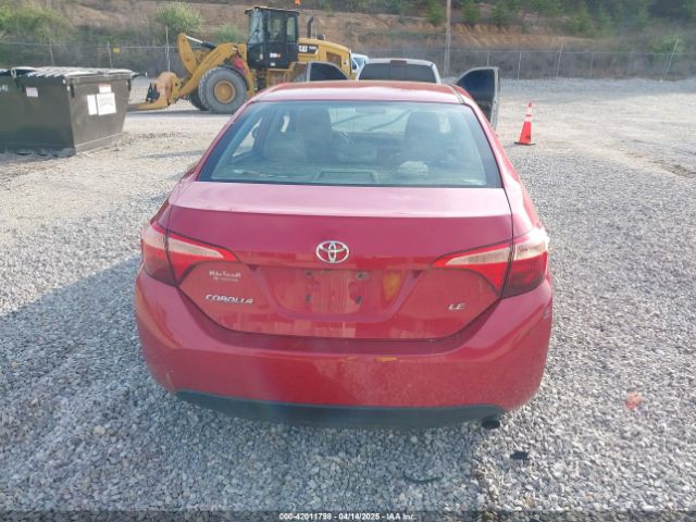 2T1BURHE8JC058060 Toyota COROLLA LE