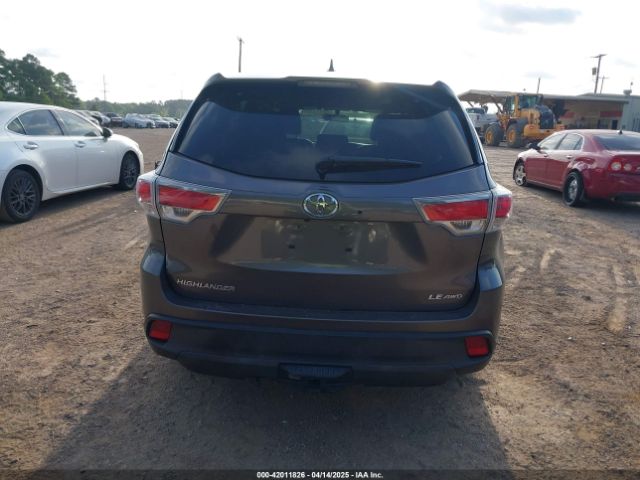 5TDBKRFH7GS333436 Toyota Highlander Le Plus V6