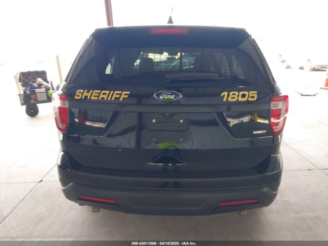 1FM5K8AR1JGB92061 Ford Police Interceptor