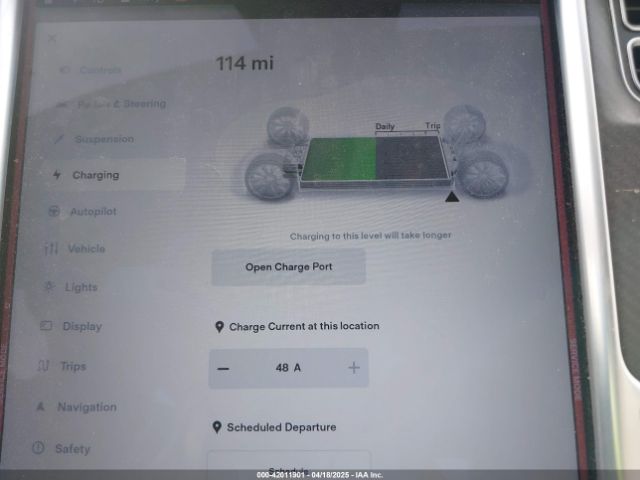 5YJSA1E28HF229836 Tesla MODEL S