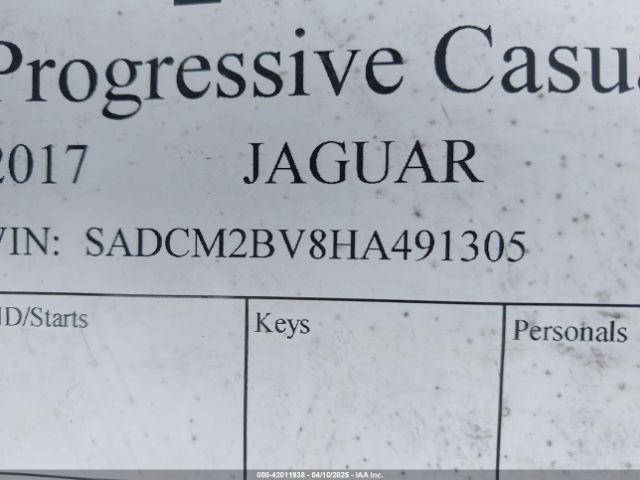 2017 JAGUAR F-PACE SADCM2BV8HA491305 Photo 8