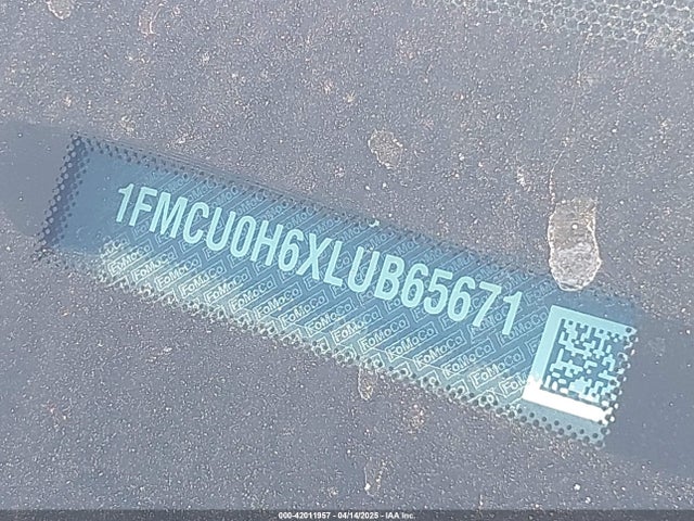 1FMCU0H6XLUB65671 Ford ESCAPE SEL