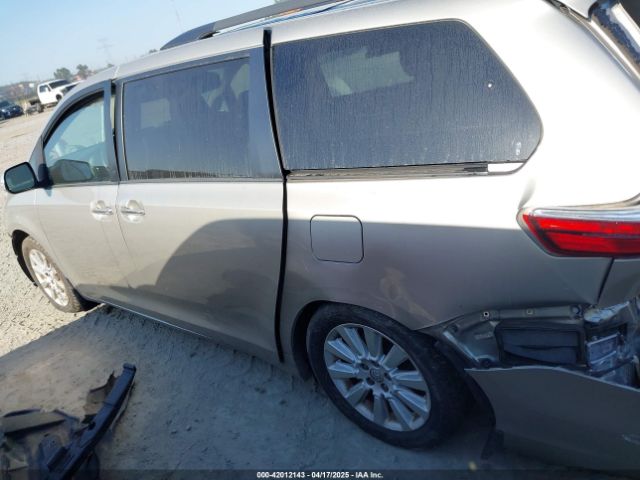 5TDYK3DC0FS632909 Toyota Sienna Limited Premium 7 Passenger