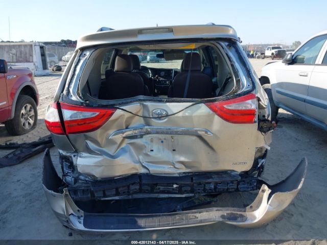 5TDYK3DC0FS632909 Toyota Sienna Limited Premium 7 Passenger