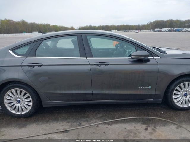 3FA6P0LU9FR232583 Ford Fusion Hybrid Se