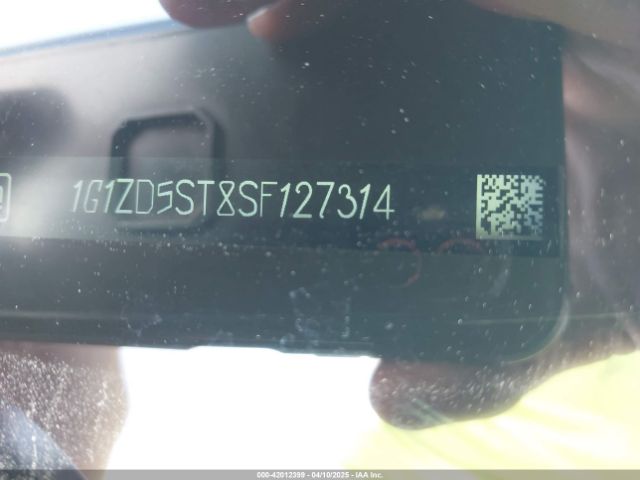 1G1ZD5ST8SF127314 Chevrolet Malibu Fwd 1lt