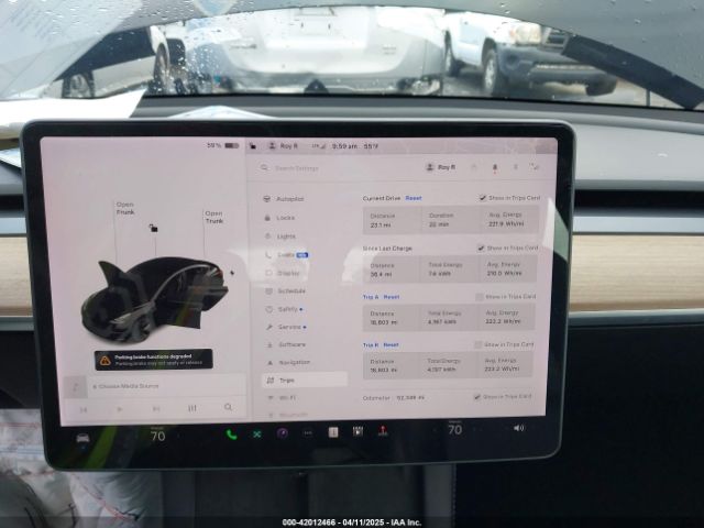 5YJ3E1EA0MF083846 Tesla Model 3 Standard Range Plus Rear-wheel Drive