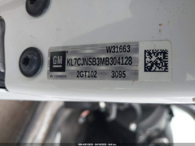 2021 CHEVROLET TRAX KL7CJNSB3MB304128 Photo 8