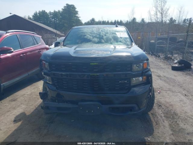 3GCPYBEH9MG172952 Chevrolet Silverado 1500 4wd  Short Bed Custom