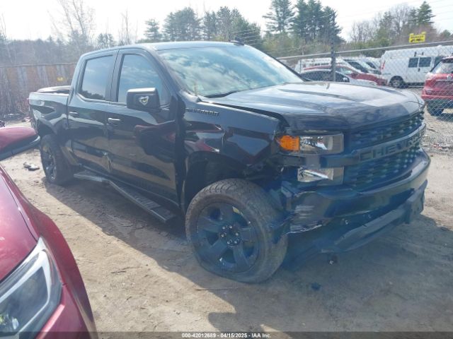 3GCPYBEH9MG172952 Chevrolet Silverado 1500 4wd  Short Bed Custom