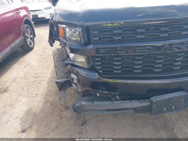 3GCPYBEH9MG172952 Chevrolet Silverado 1500 4wd  Short Bed Custom