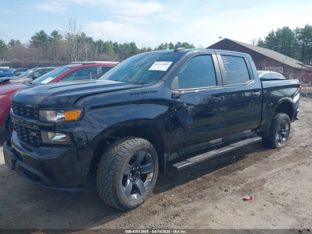 3GCPYBEH9MG172952 Chevrolet Silverado 1500 4wd  Short Bed Custom
