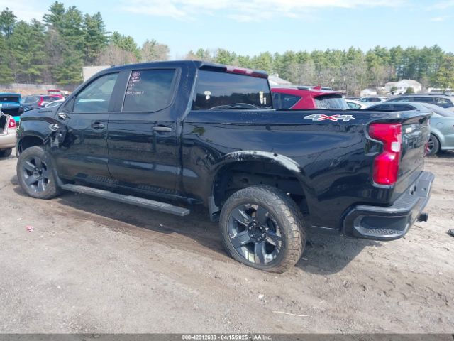 3GCPYBEH9MG172952 Chevrolet Silverado 1500 4wd  Short Bed Custom