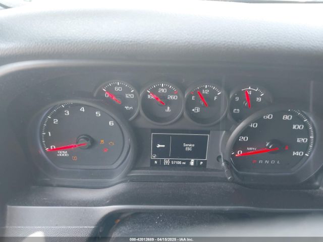 3GCPYBEH9MG172952 Chevrolet Silverado 1500 4wd  Short Bed Custom