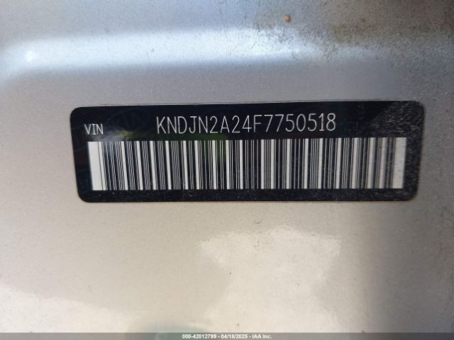 KNDJN2A24F7750518 KIA Soul