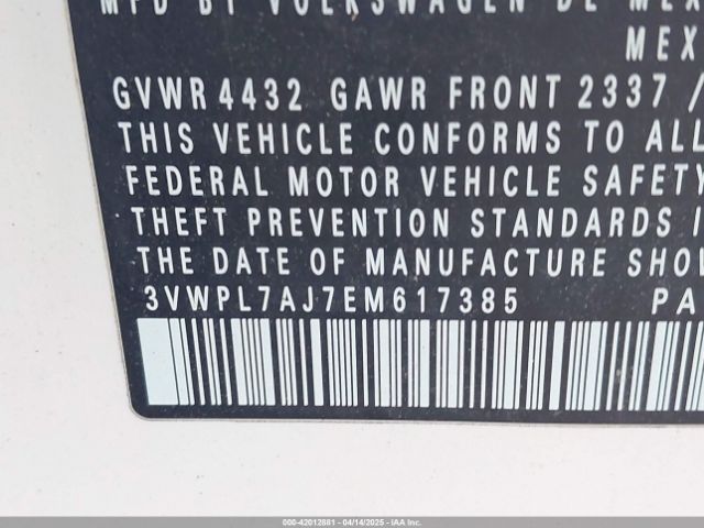 3VWPL7AJ7EM617385 Volkswagen Jetta Sportwagen 2.0l Tdi
