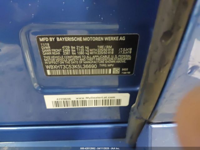 WBXHT3C53K5L36690 BMW X1 Xdrive28i