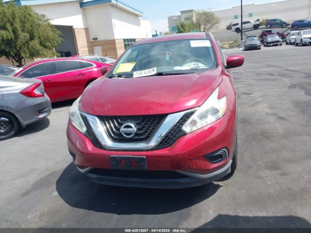 5N1AZ2MH9GN169500 Nissan MURANO S