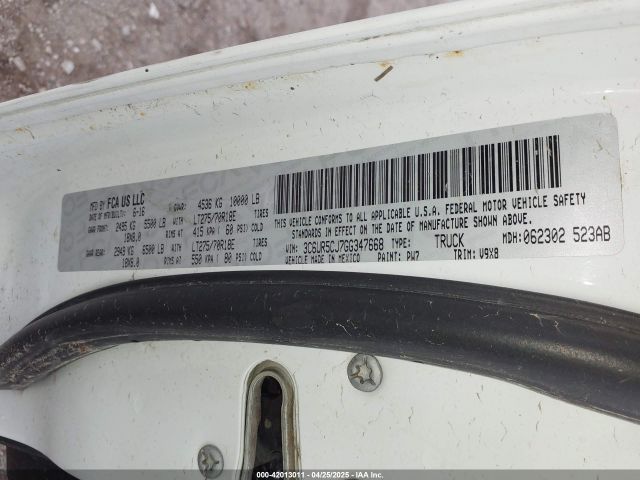 3C6UR5CJ7GG347668 RAM 2500 Tradesman