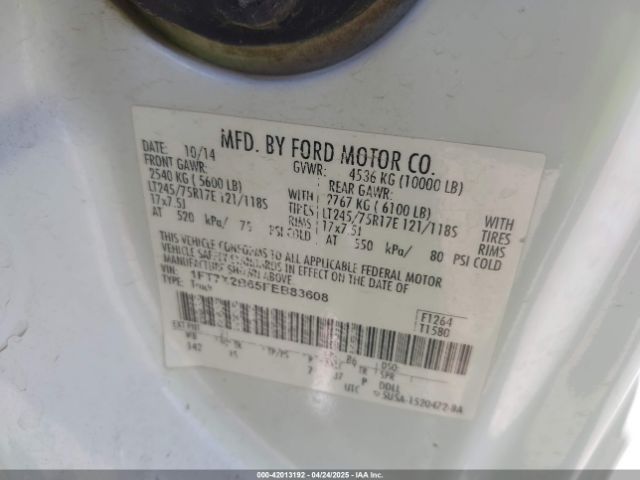 1FT7X2B65FEB83608 Ford F-250 Xl