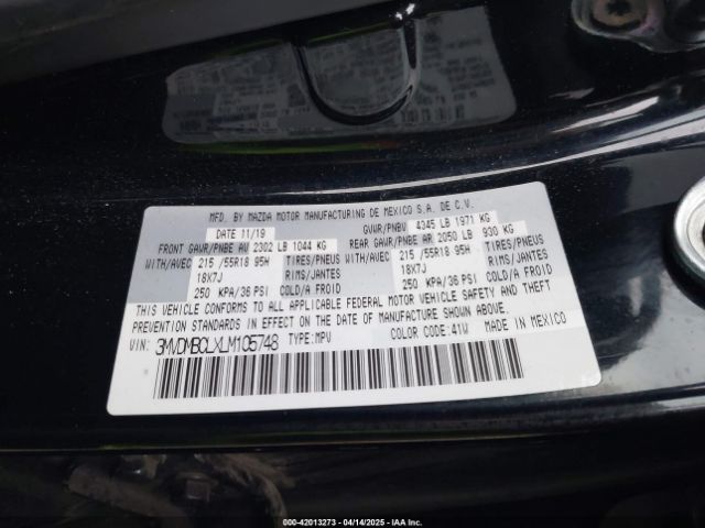 3MVDMBCLXLM105748 Mazda Cx-30 Select Package
