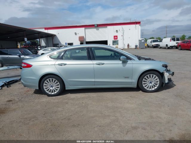 3FA6P0PU9ER299452 Ford Fusion Energi Se Luxury